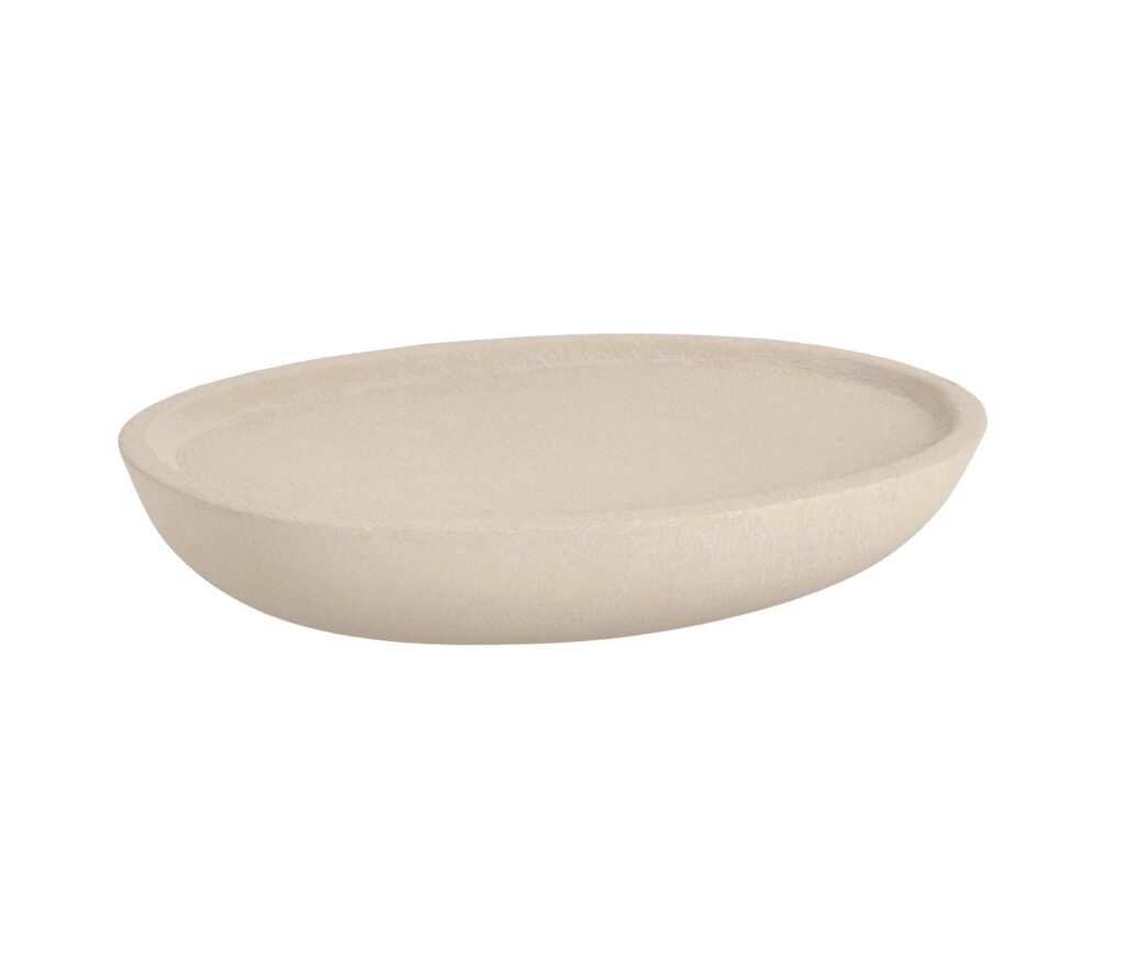 BANDEJA DECORATIVA OV ALLIGATOR BEIGE