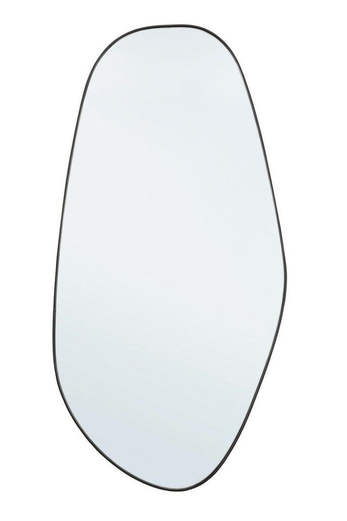 MIROIR ASTEROID NOIR AC-CADRE 64,5X130