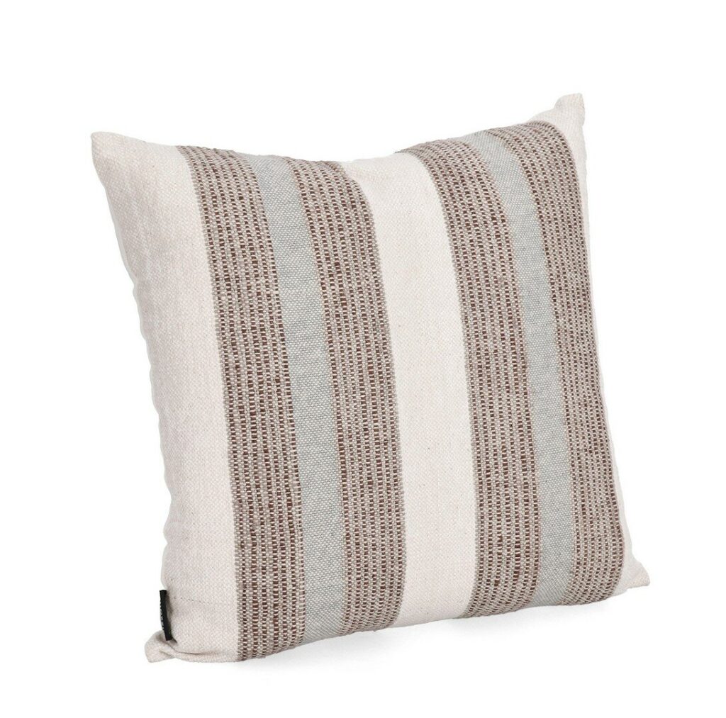 COUSSIN MUHAR CRÈME BLEU NAT 45X45