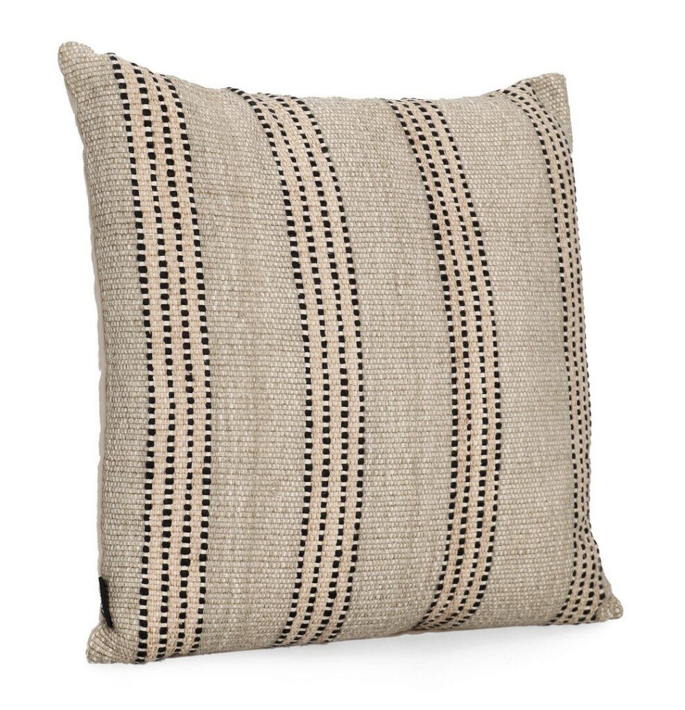 COUSSIN DANTRA NOIR NAT 50X50