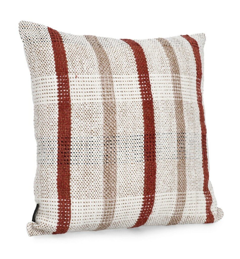 COUSSIN RAYRA NAT MARRON 50X50