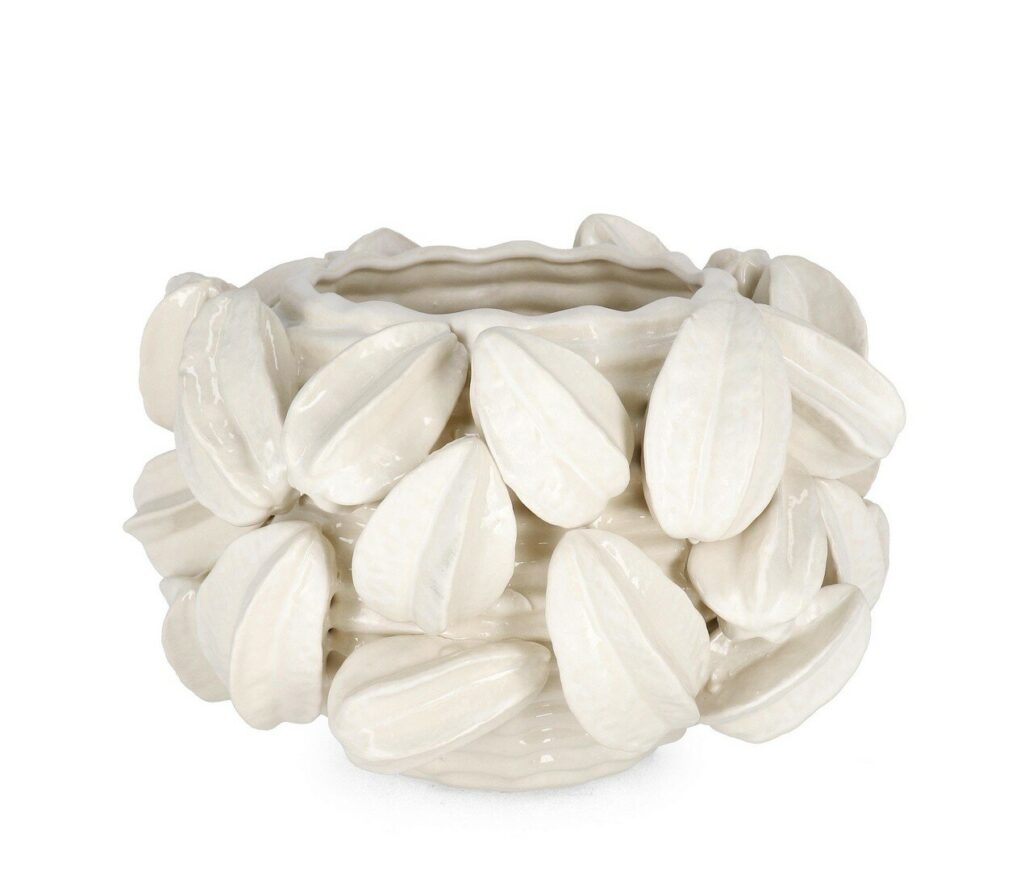 VASO CARAMBOLA BIANCO H23