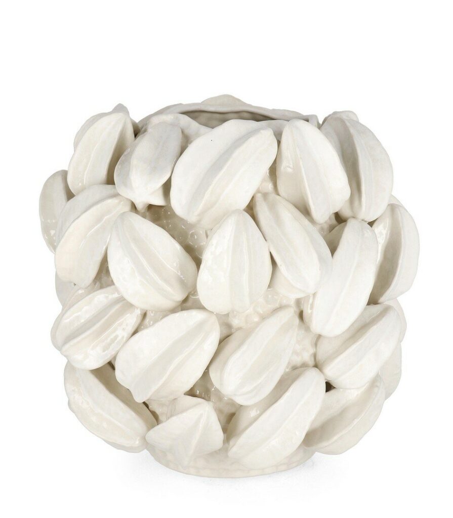 VASO CARAMBOLA BIANCO H32