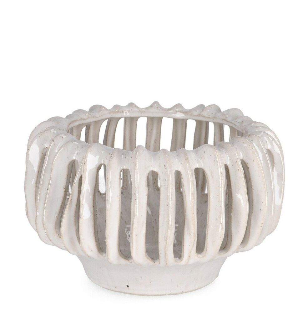 P.VASE NAOKO RO BLANC H14,5