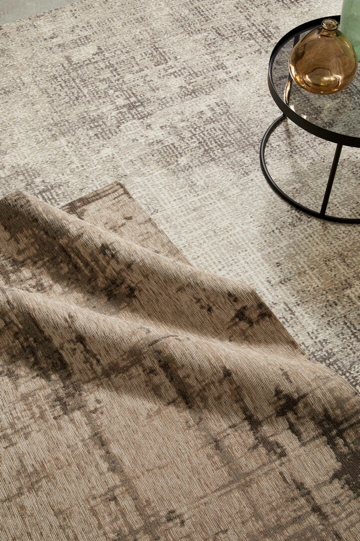 ALFOMBRA YUNO GRIS TOPO 155X230