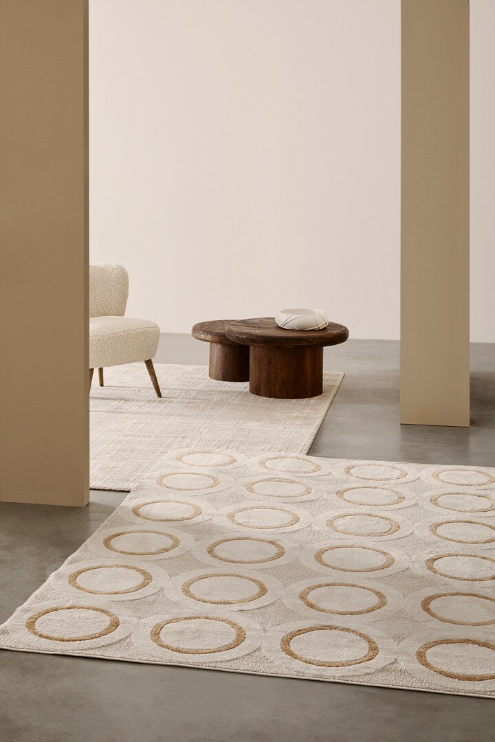 ALFOMBRA ZINA CREMA AMARILLO 200X290