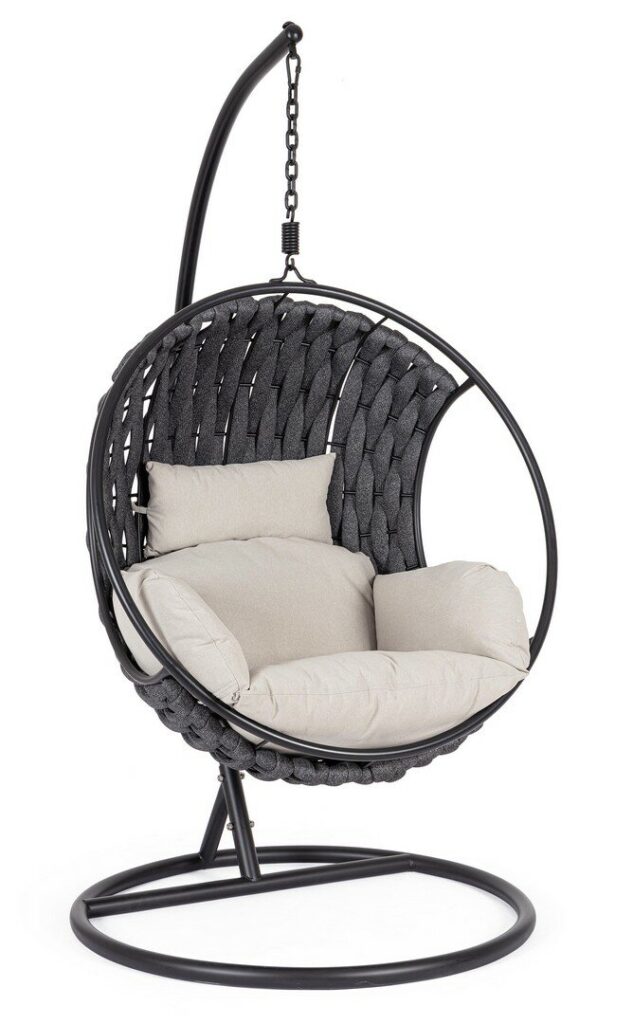 SILLÓN COLGANTE C-COJ GALAPAGOS NEGRO