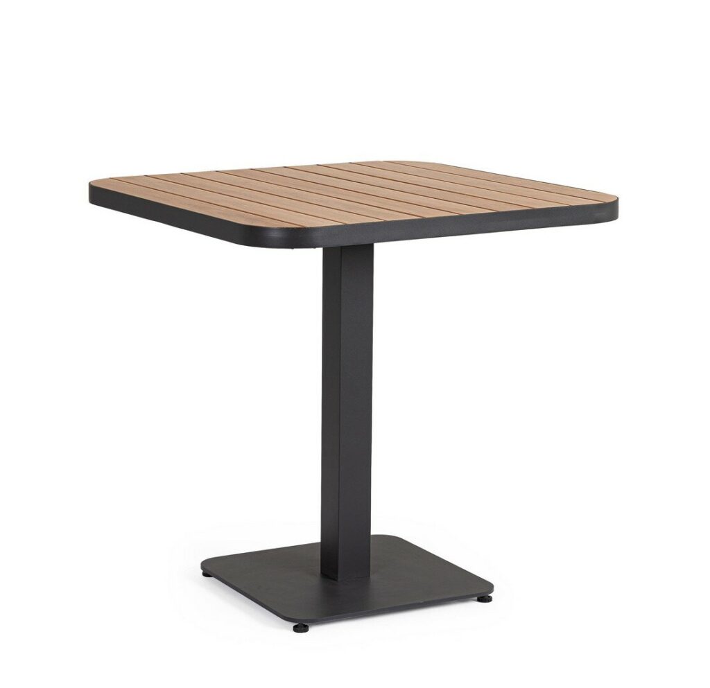 TAVOLO BELMAR 75X75 ANTRACITE YK13