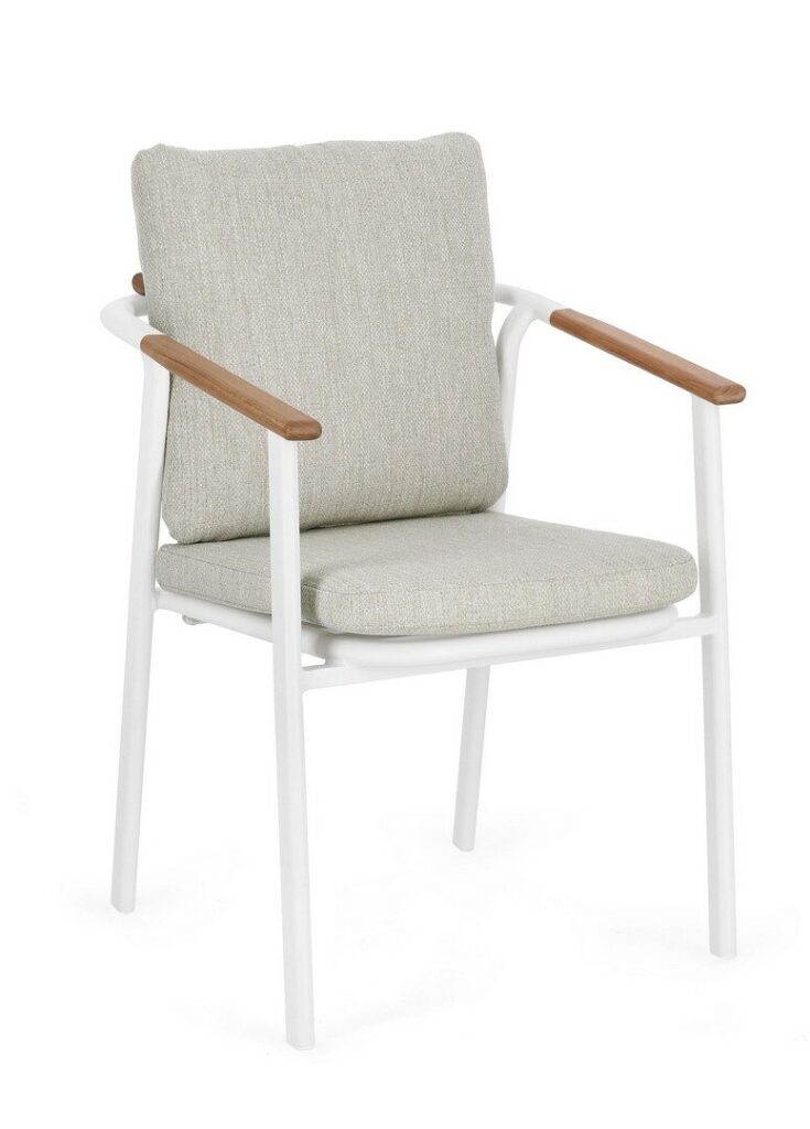 SEDIA C-BR C-C LEONIDA BIANCO WG20