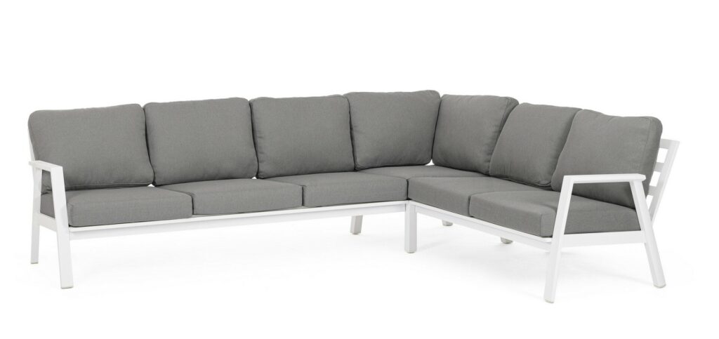 SET SALON ANG. AC-C FLAMINIO BLANC