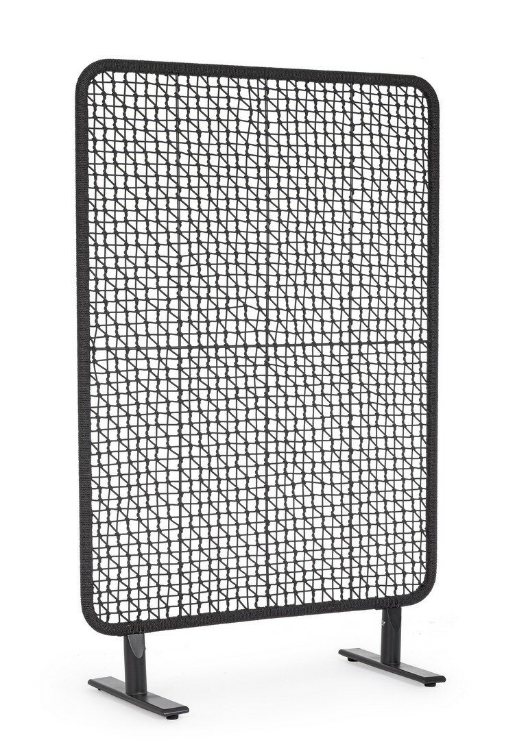 Paravento babilo nero 120x180 cm