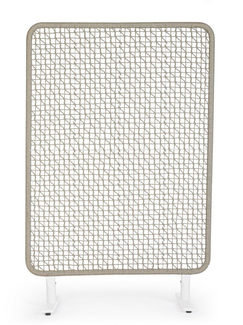 PARAVENTO BABILO 120X180 BIANCO-GRIGIO