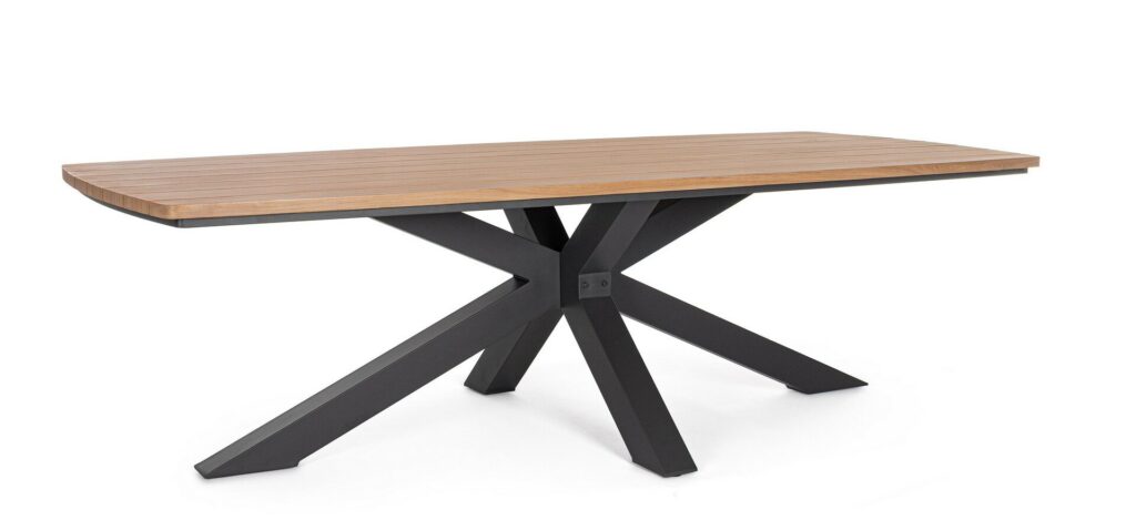 TAVOLO ZELMAR 260X118 ANTRAC. YK13/NAT
