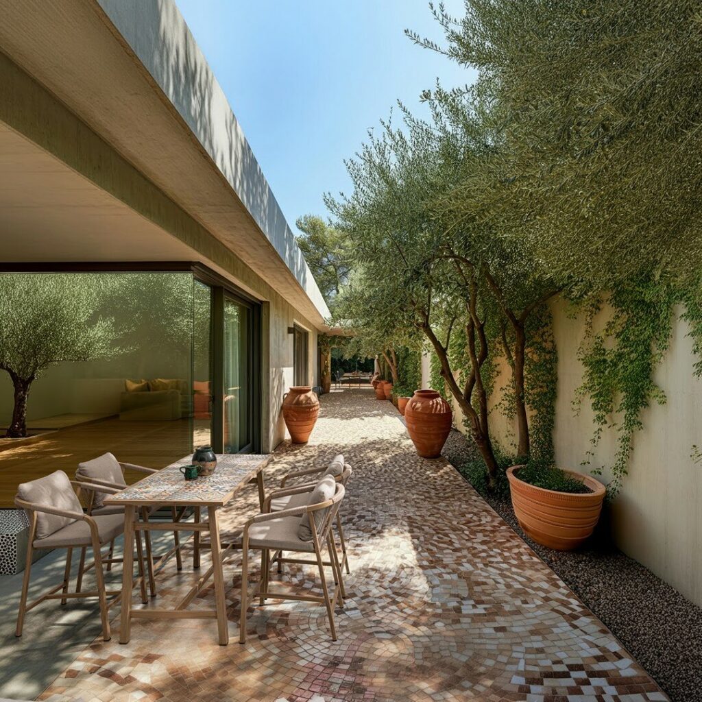 SET TABLE BAR+4TABOURET KALIMERA DESERT