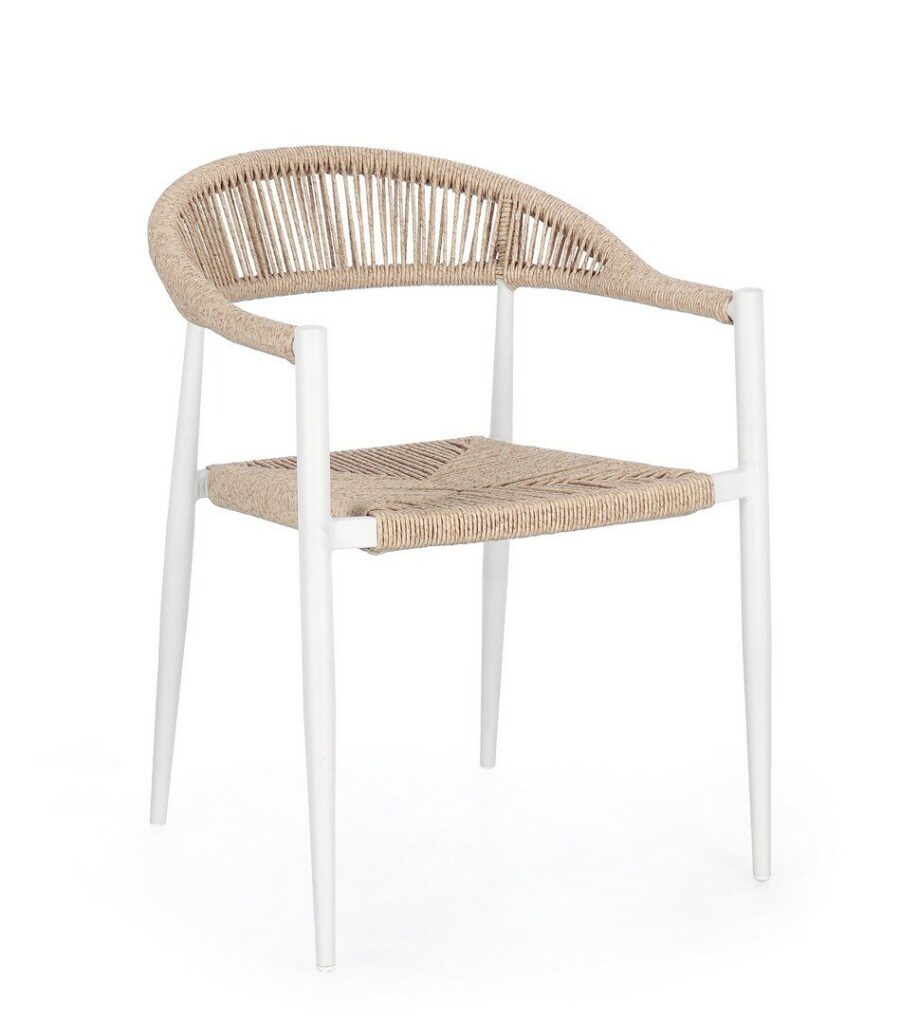 SILLA C-R JANDIA BLANCO SA27/BEIGE