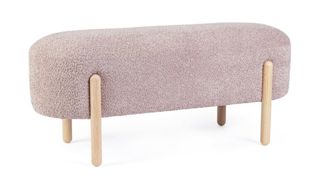 DAYLA ANTIQUE ROSE BENCH