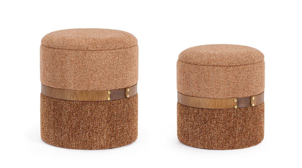 SET2 POUF CONTENITORE TALYA GINGER