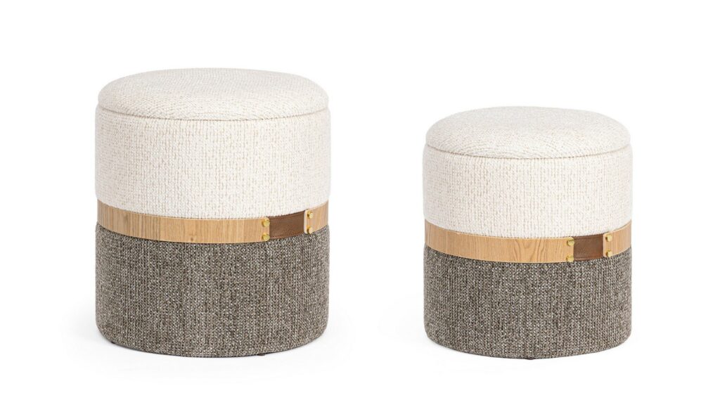 SET2 POUF CONTENEDOR TALYA BLA-GRIS