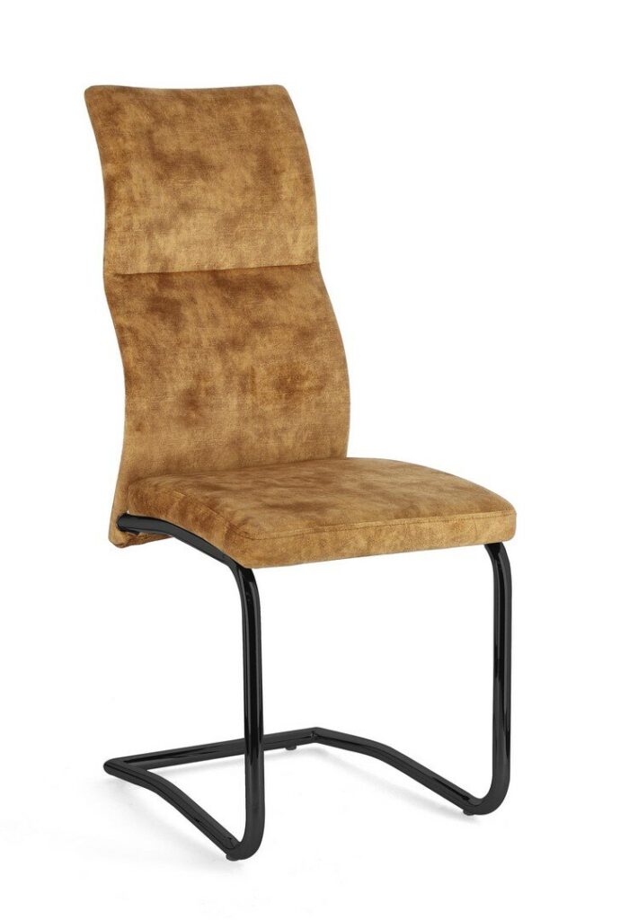 THELMA YELLOW VELVET CHAIR