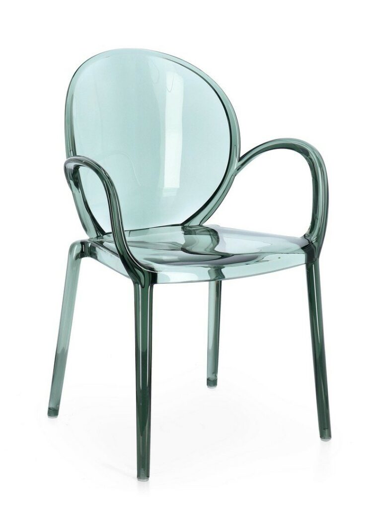 CAMILLA MINT CHAIR W-ARMRESTS