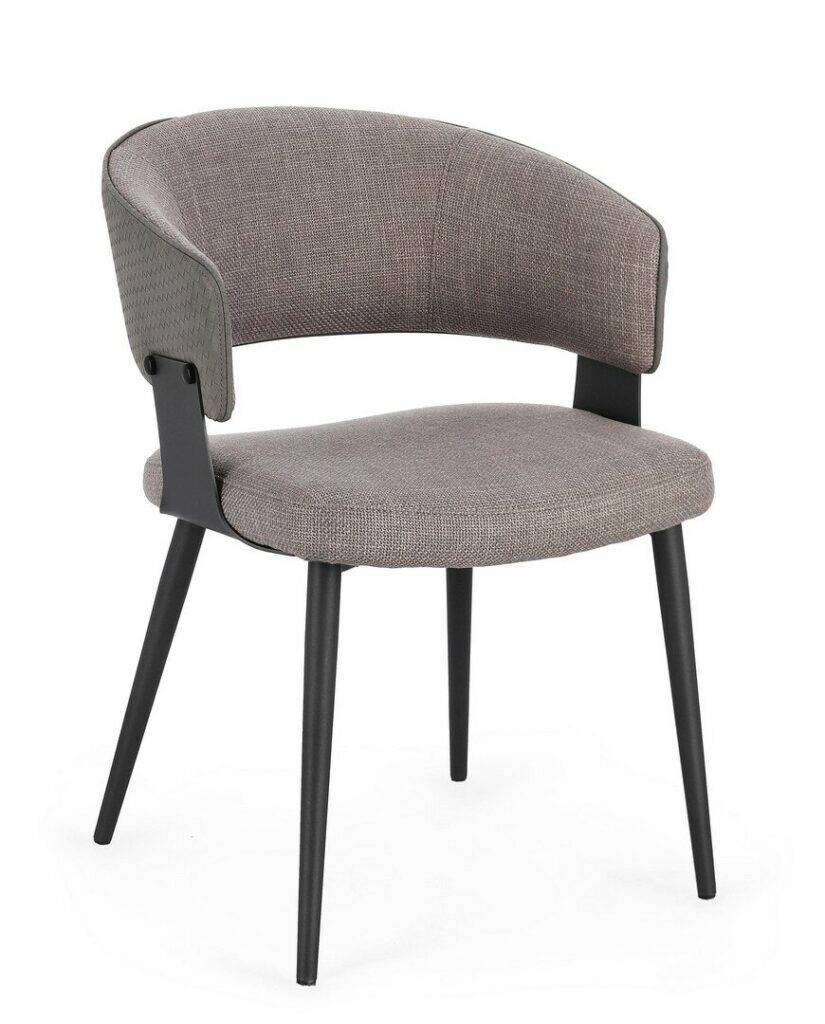 CHAISE ROMY GRIS AC-ACC