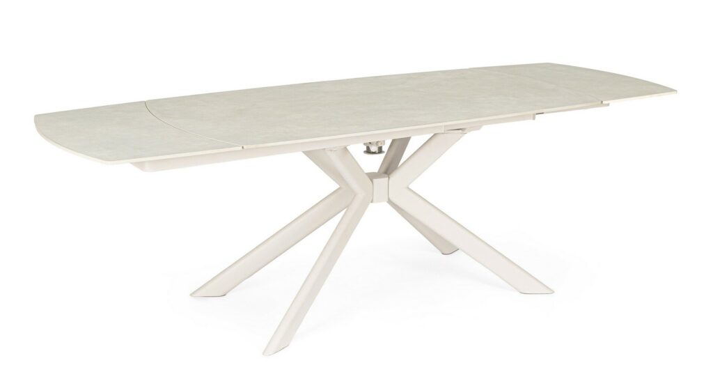 JANIKA CREAM/MOON EXT TABLE 160/240X90