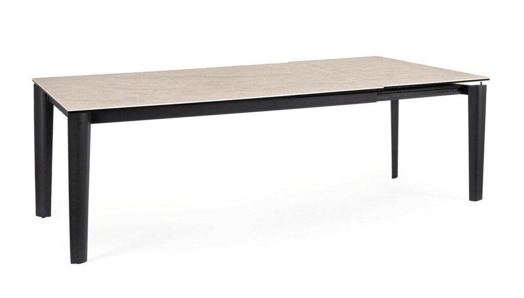 TAVOLO ALL. ASIRI 180/250X100 NERO