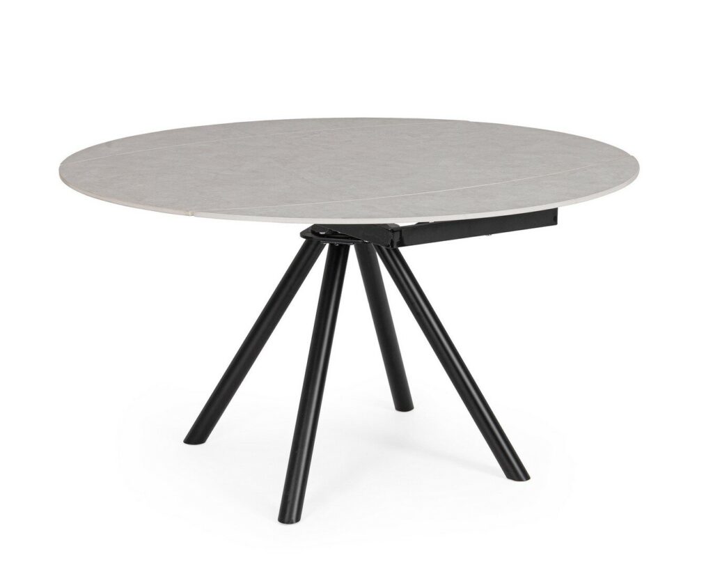 TAVOLO ALL.RAUNI 87/135 NERO/GRIG.CHIAR