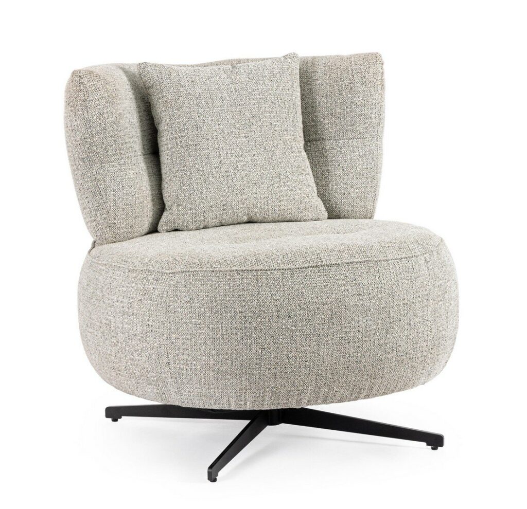 POLTRONA GONNIE GRIGIO PUNTINATO