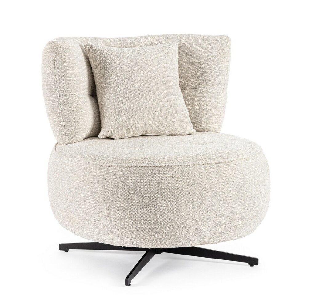 POLTRONA GONNIE ECRU’ PUNTINATO