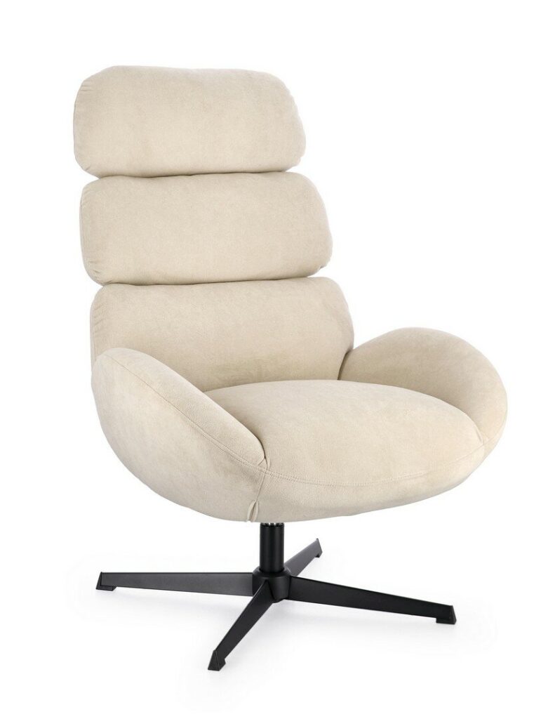 POLTRONA GIREVOLE VIOLANTE PERLA