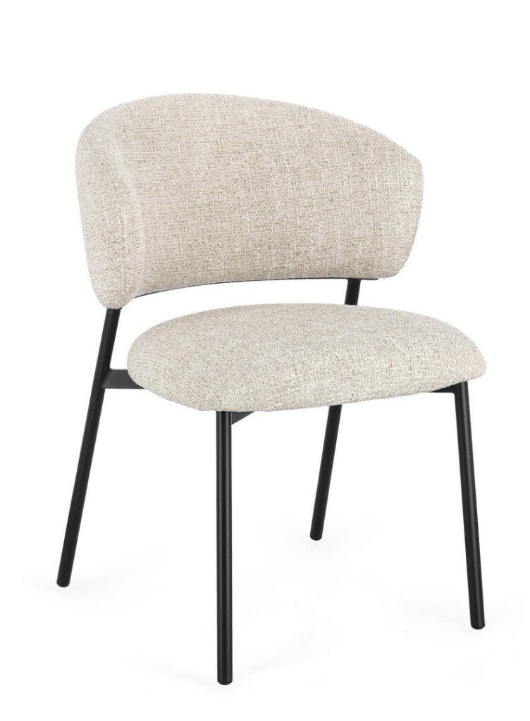 PRISCA BLACK/SAND CHAIR