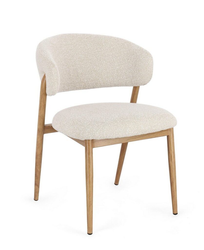 CASSANDRA NATURAL/LINEN CHAIR