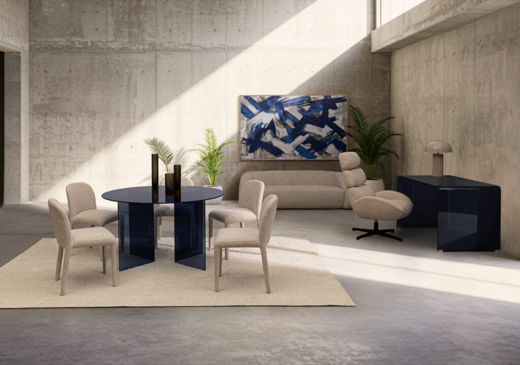 ESCRITORIO IRIDE DARK 126X70