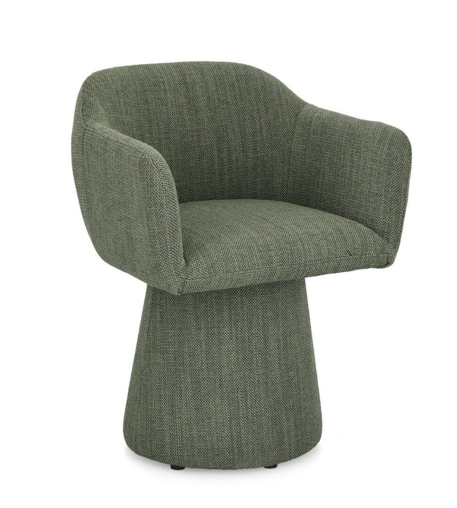 POLTRONA GIREVOLE LOTTIE VERDE