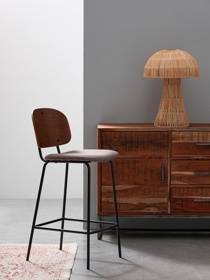 SGABELLO CUCINA SIENNA GRIGIO