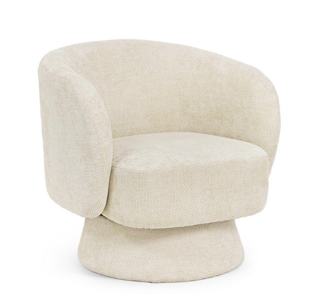 JULIENNE SHELL SWIVEL ARMCHAIR