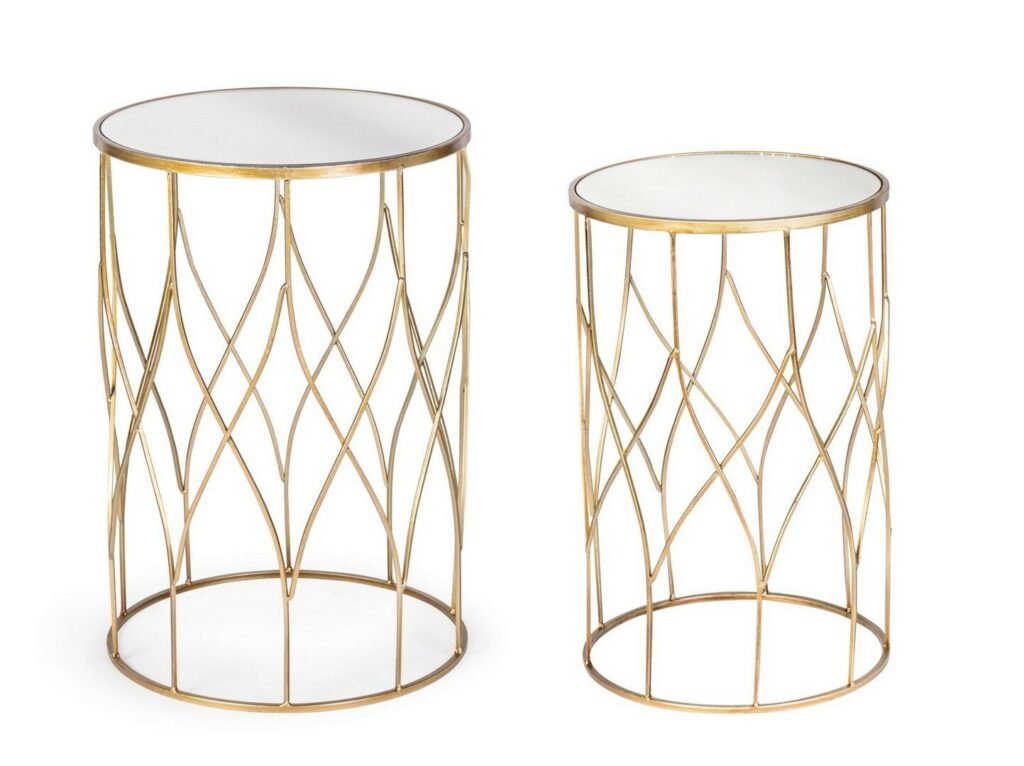 SET2 ELENOR ROUND COFFEE TABLE J15