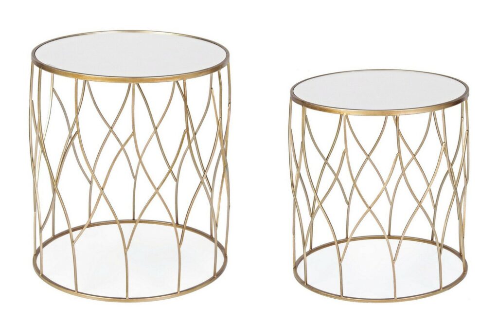 SET2 ELENOR ROUND COFFEE TABLE J16