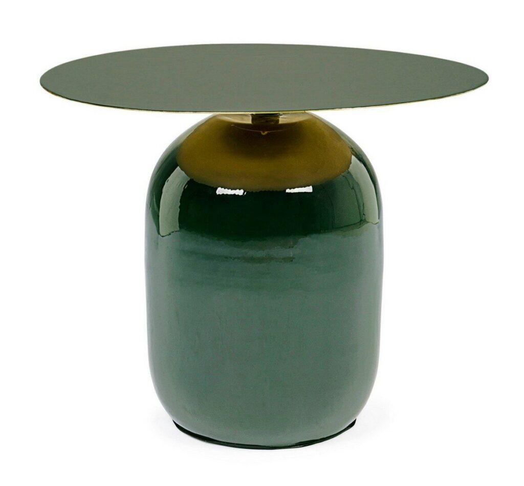 NALIMA DARK GREEN COFFEE TABLE D50