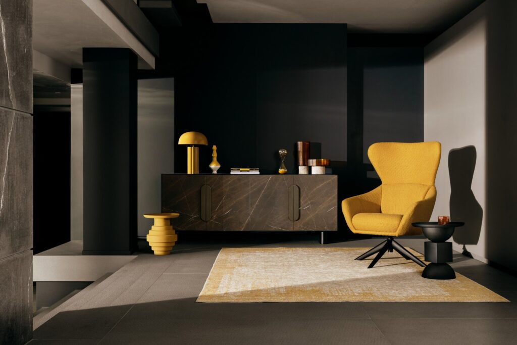 MESA AUX AMBA MOSTAZA D35.5