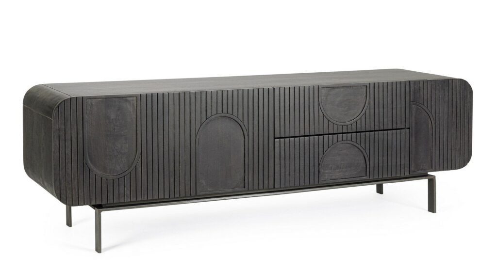 MUEBLE TV 3P-2CAJ ORISSA NEGRO