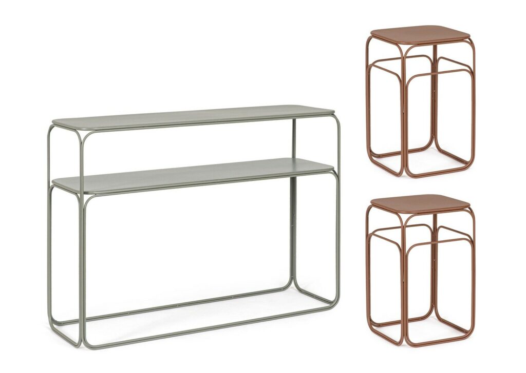 SET2 MESA AUX ZELENA CUAD ALTO