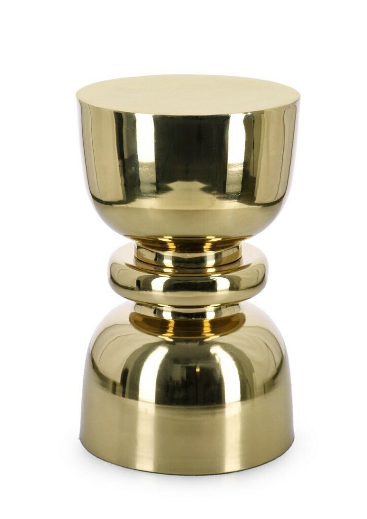 MESA AUX ANIMESH SHINY BRASS