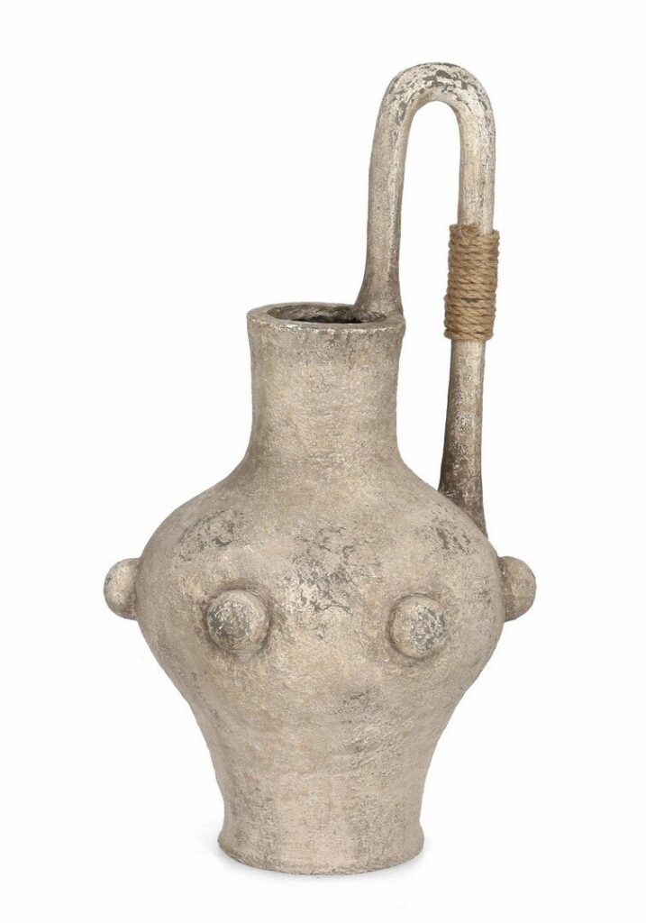 P. VASO CROMITE TONDO BEIGE H74