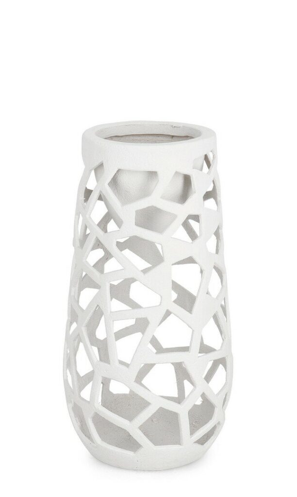CARVES RO WHITE VASE HOLDER H91