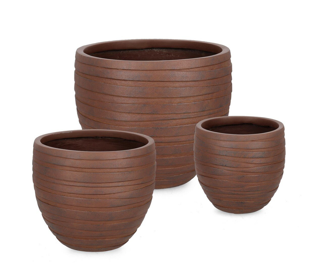 STRIPS SET3 RO RUSTY ANTIQUE VASE HOLDER