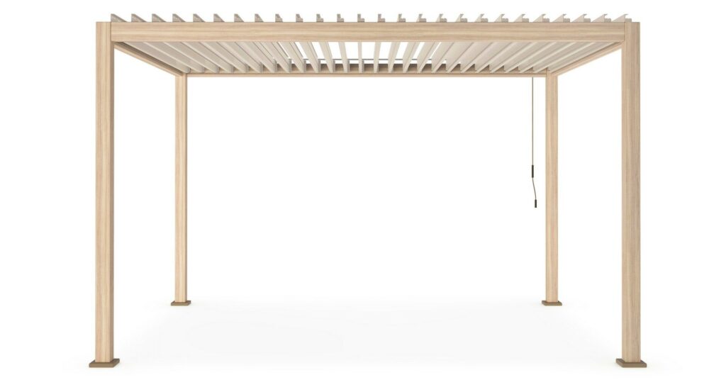 PERGOLA OCEAN 3X4 NATURAL-SETA