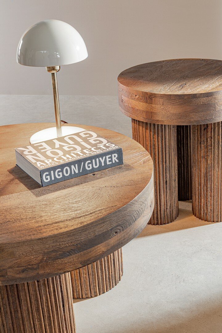 LÁMPARA DE MESA VELMA BEIGE H36