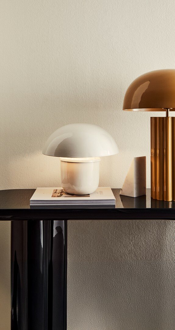 LAMPARA DE SOBREMESA KOPPEL BLANCO H27